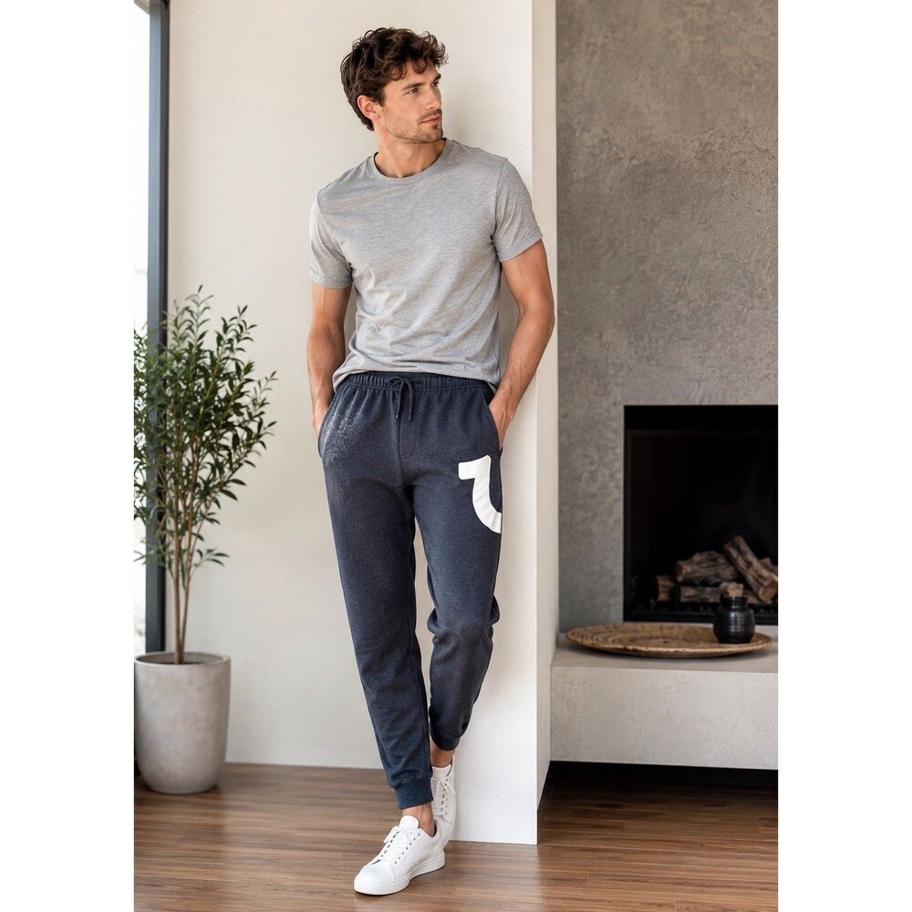 True Religion Sweatpants Men's Joggers Horseshoe Logo XL